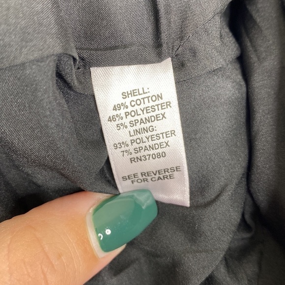 Versona Solid Black Clasp Close Career Sport Blazer Women's Size 4 - Picture 7 of 8